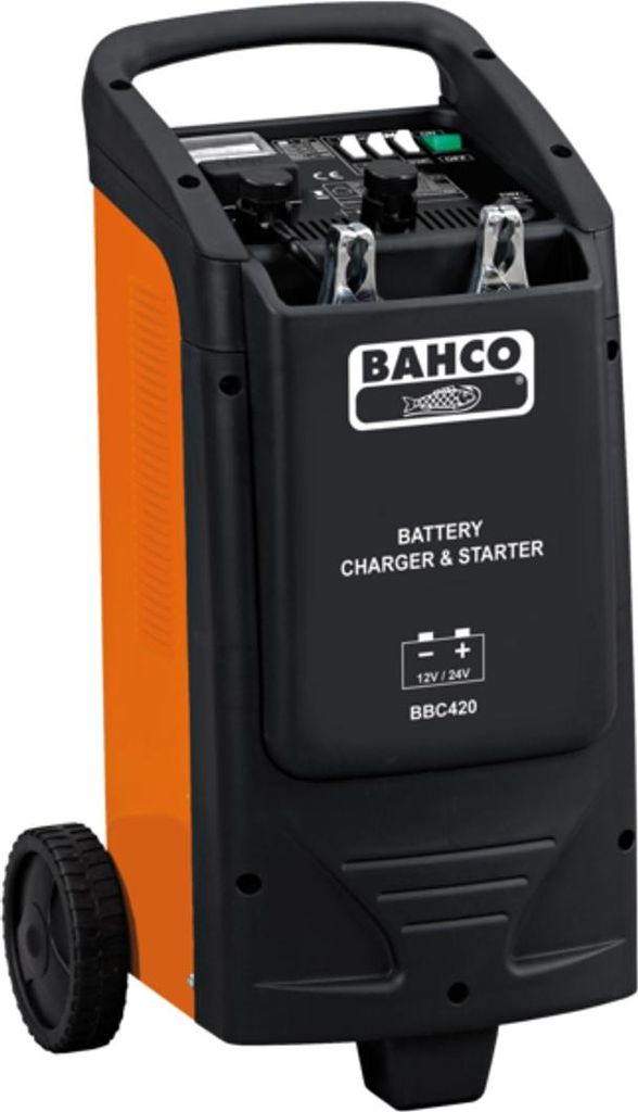 Bahco Batterieladegerät und Starthilfe, Leistung 2-10 kW