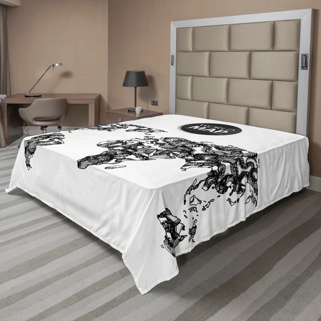 Lenzuolo Polipo ABAKUHAUS 275x260 - Stile Bianco e Nero Minimal