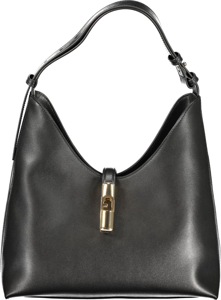 Elegante Damentasche Schwarz mit verstellbarem Produktbild 