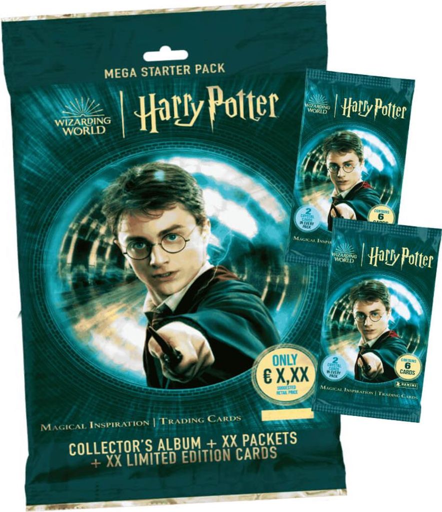 Harry Potter Karten - Magical Inspiration Trading Cards Sammelkarten - 1 Starter + 2 Booster