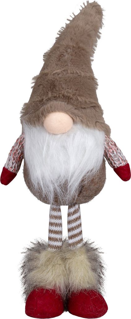 Wichtel 32cm (43cm) stehend Dekofigur Weihnachten