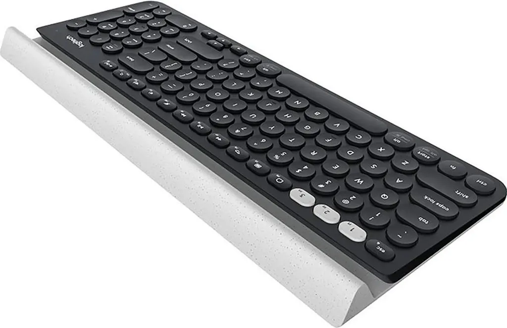 Logitech K780 Clavier multi-dispositifs avec support tablette et mobile - 4