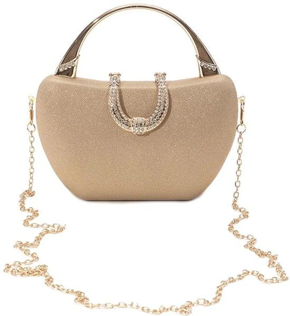 Petit Sac à Main Élégant Jaune avec Bandoulière Chaîne pour Femme