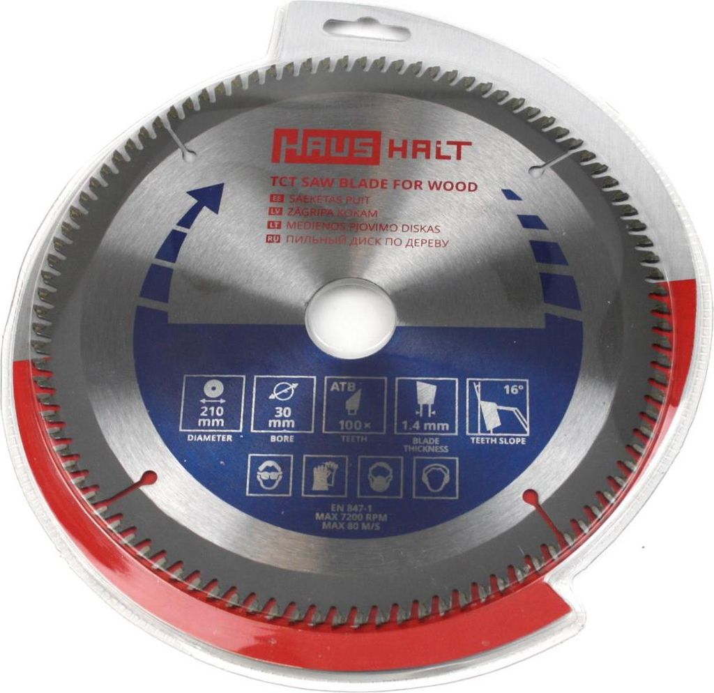 Haushalt Circular Saw Blade Wood 210X30X100 Immagine del prodotto 