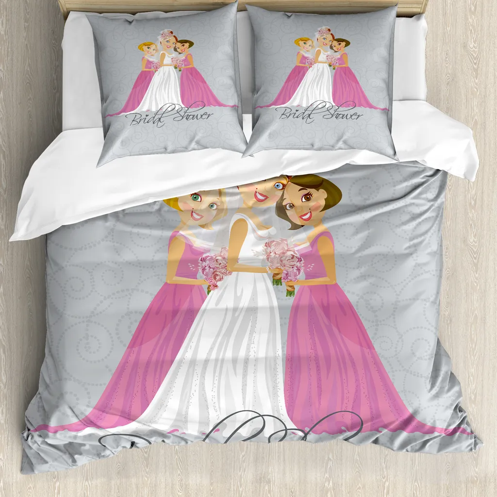 Copripiumino Matrimoniale 200x200 Antiacaro ABAKUHAUS Bridal Shower