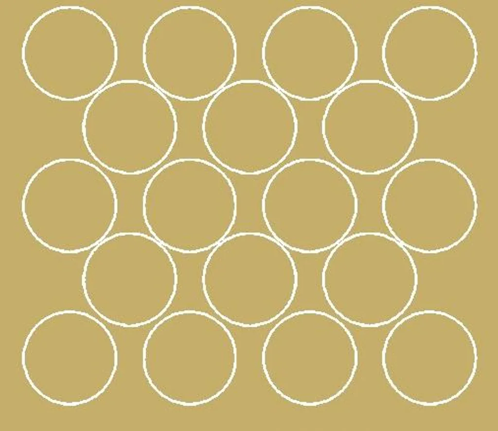 Adesivi Rotondi Oro Opaco 10cm - 18 Pezzi per Decorazioni Eleganti
