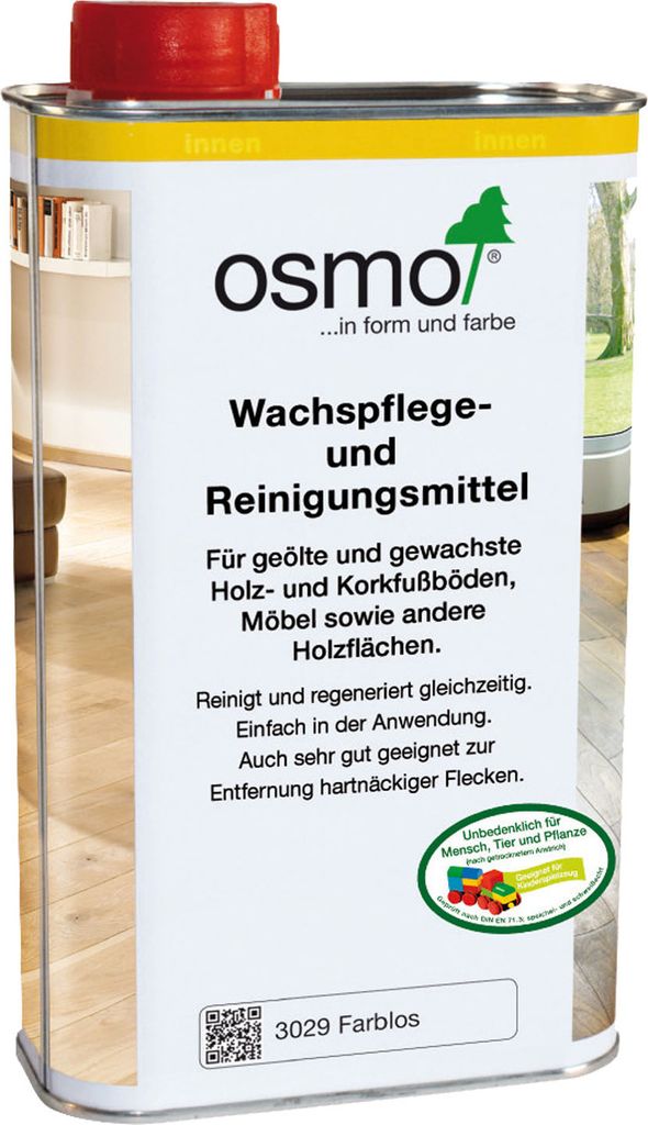 1 L | Wachspflege- und Reinigungsmittel 3029 Farblos 1 Produktbild 