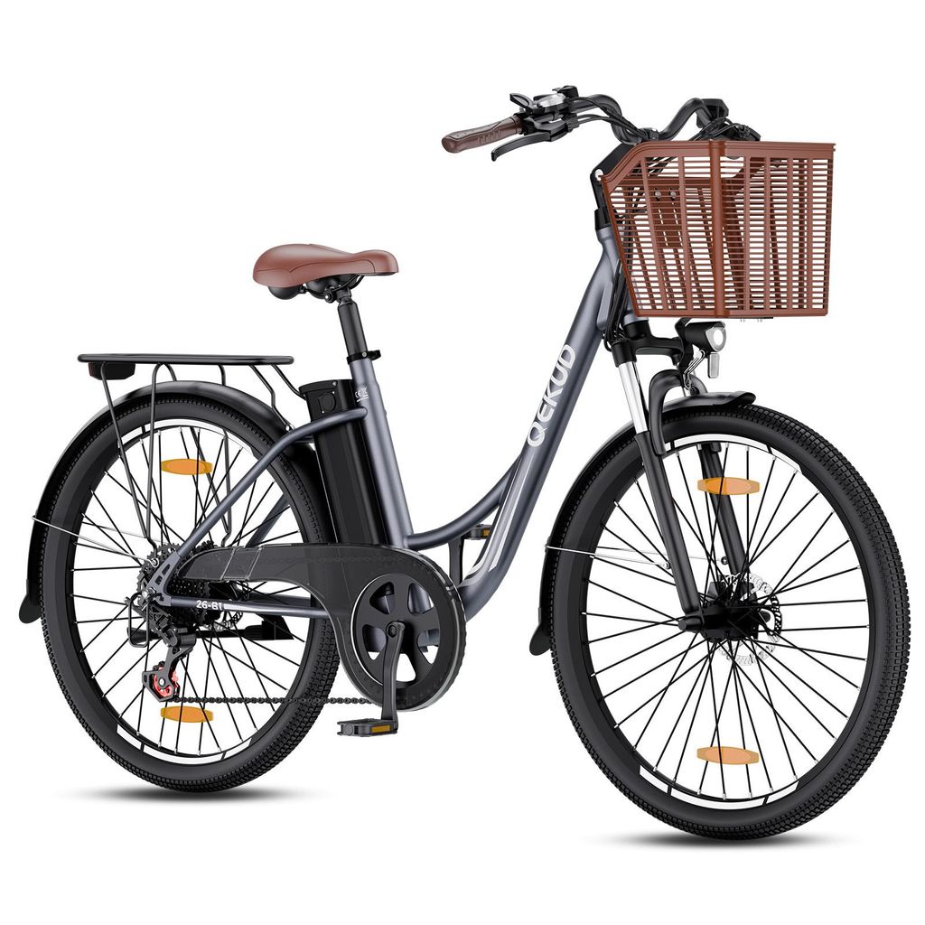 Elektryczny rower damski/męski, koła 26 cali/27,5 cala, z Zdjęcie produktu 