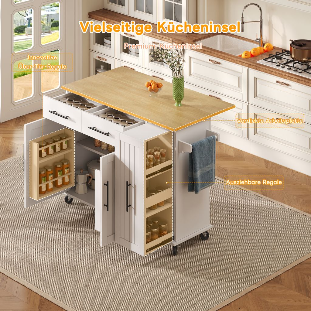 MODFU Kommode Sideboard mit klappbarer