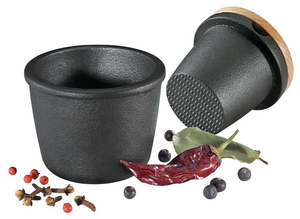 Zassenhaus, rallador de especias, hierro fundido/nogal, Imagen del producto 