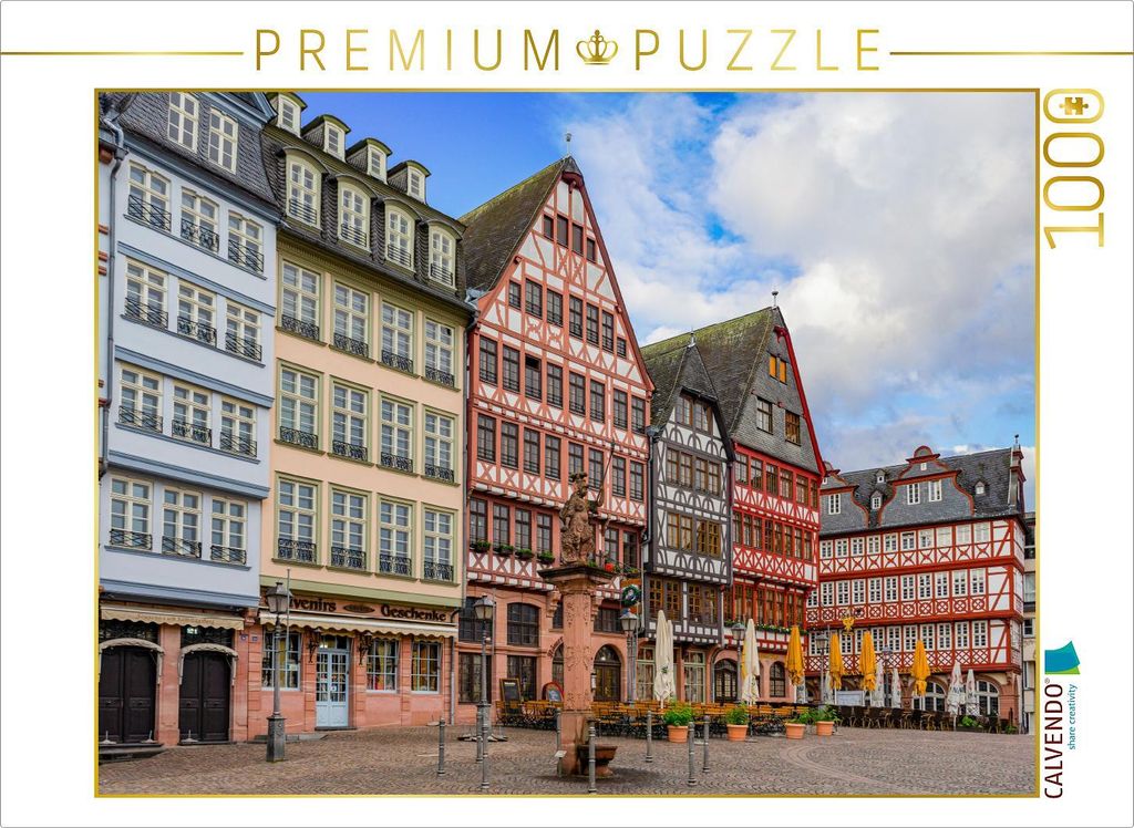 CALVENDO Puzzle Ein Motiv aus dem Kalender Frankfurt am Main Impressionen | 1000 Teile Lege-Größe 64x48cm Foto-Puzzle für glückliche Stunden