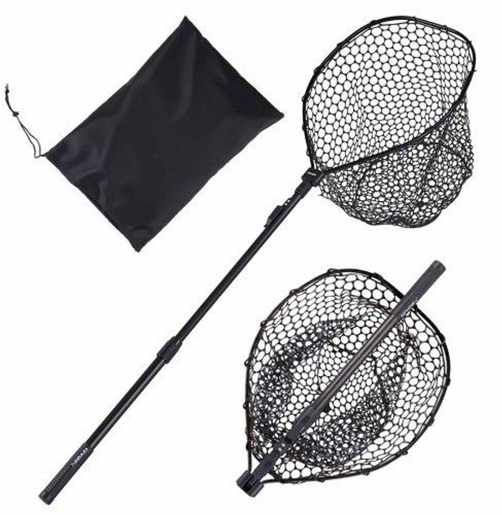 VEVOR Angelkescher Teleskopisch 143 cm, Unterfangkescher Produktbild 