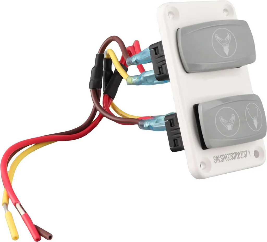 Interruttore Toilette Marina 3 Vie Risposta Rapida 12/24V Yacht RV - 3