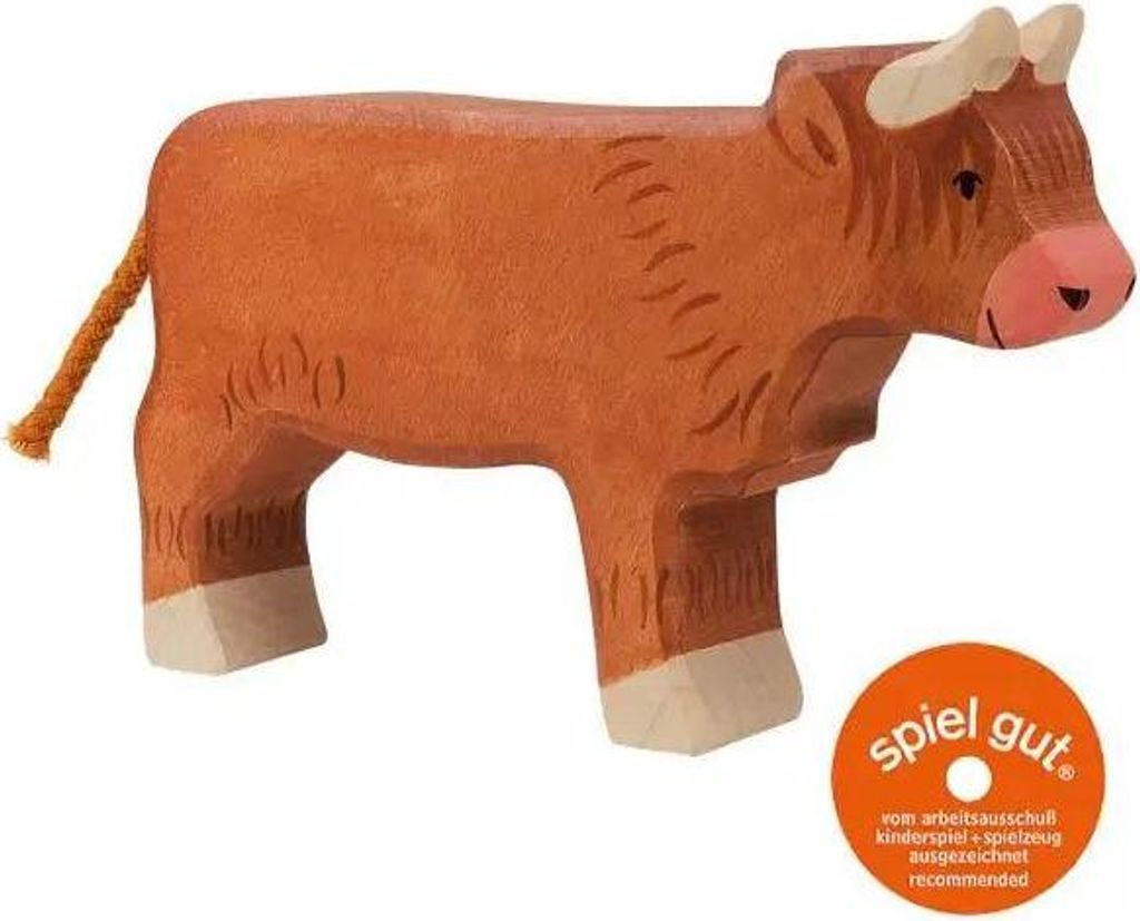 HOLZTIGER Bœuf écossais des hautes terres, debout Image du produit 