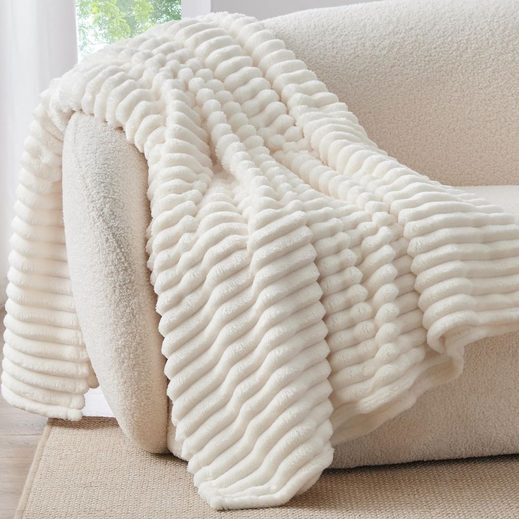 Fleece-Decke für Couch, 300 g/m², weich und warm, Produktbild 