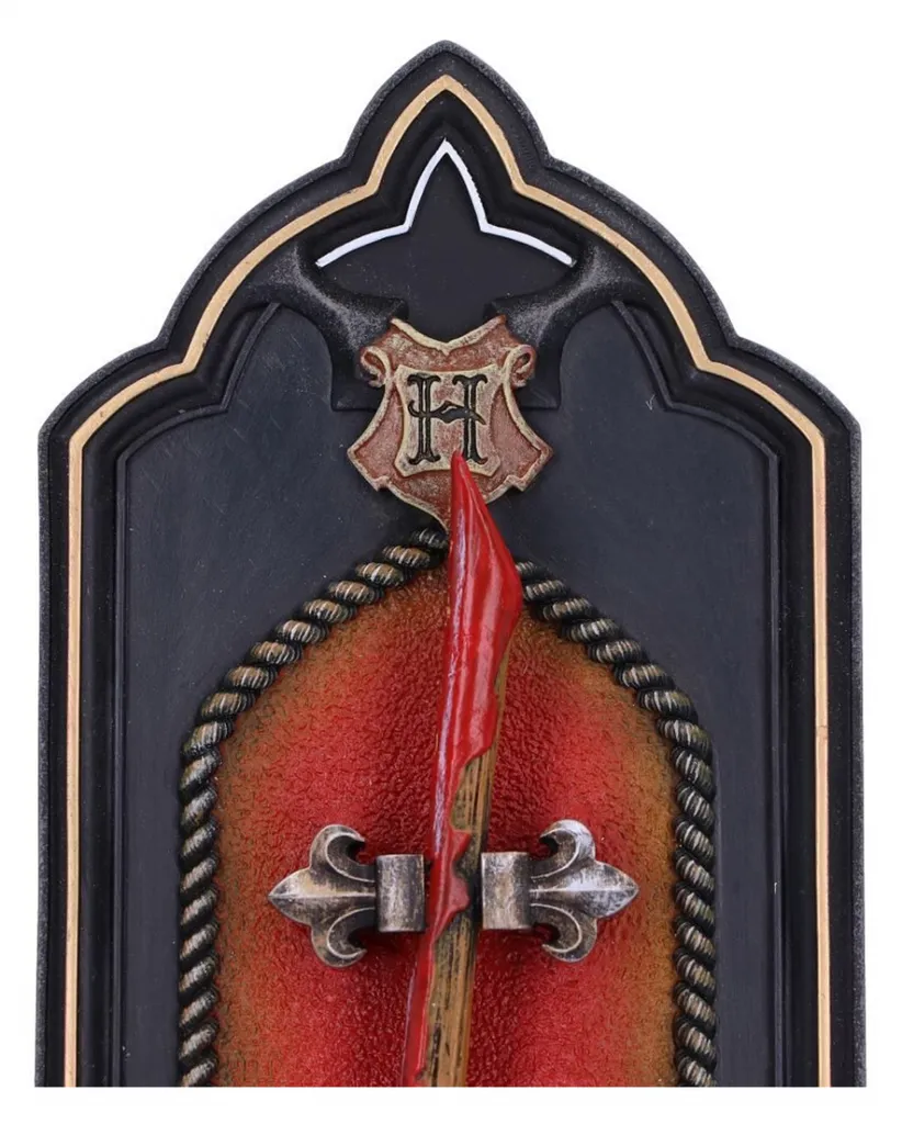 Harry Potter Firebolt Décoration Murale 3D 34,5cm - Finition Artisanale