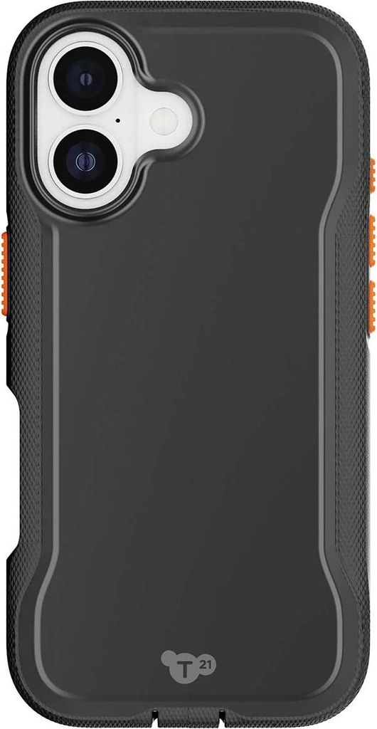 Tech21, EvoPro Hülle iPhone 17 stoßfest MagSafe-kompatibel, Schwarz