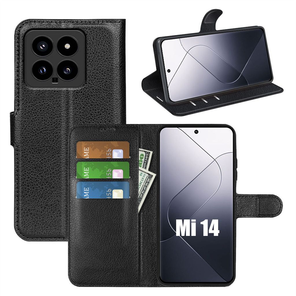 Hülle für Xiaomi 14 Handyhülle Handy Tasche Klapphülle Produktbild 
