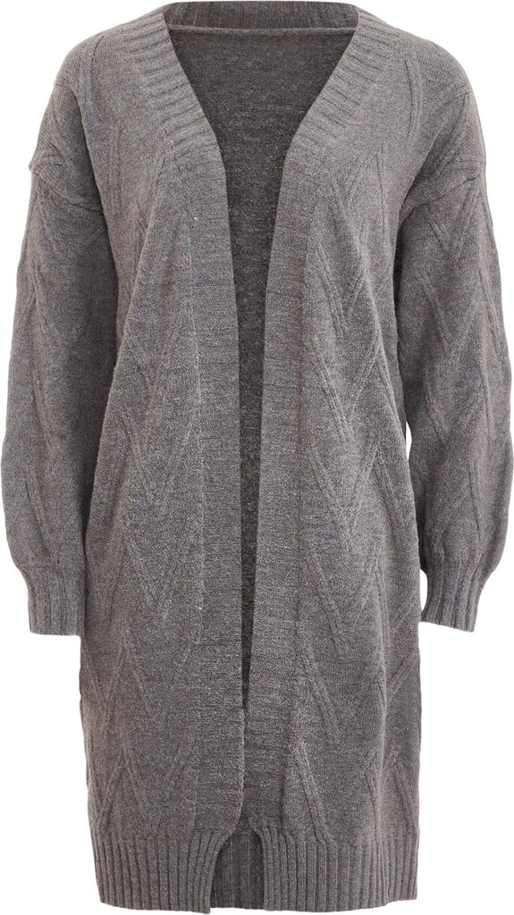 aleva damen strickjacke - denim blau, M