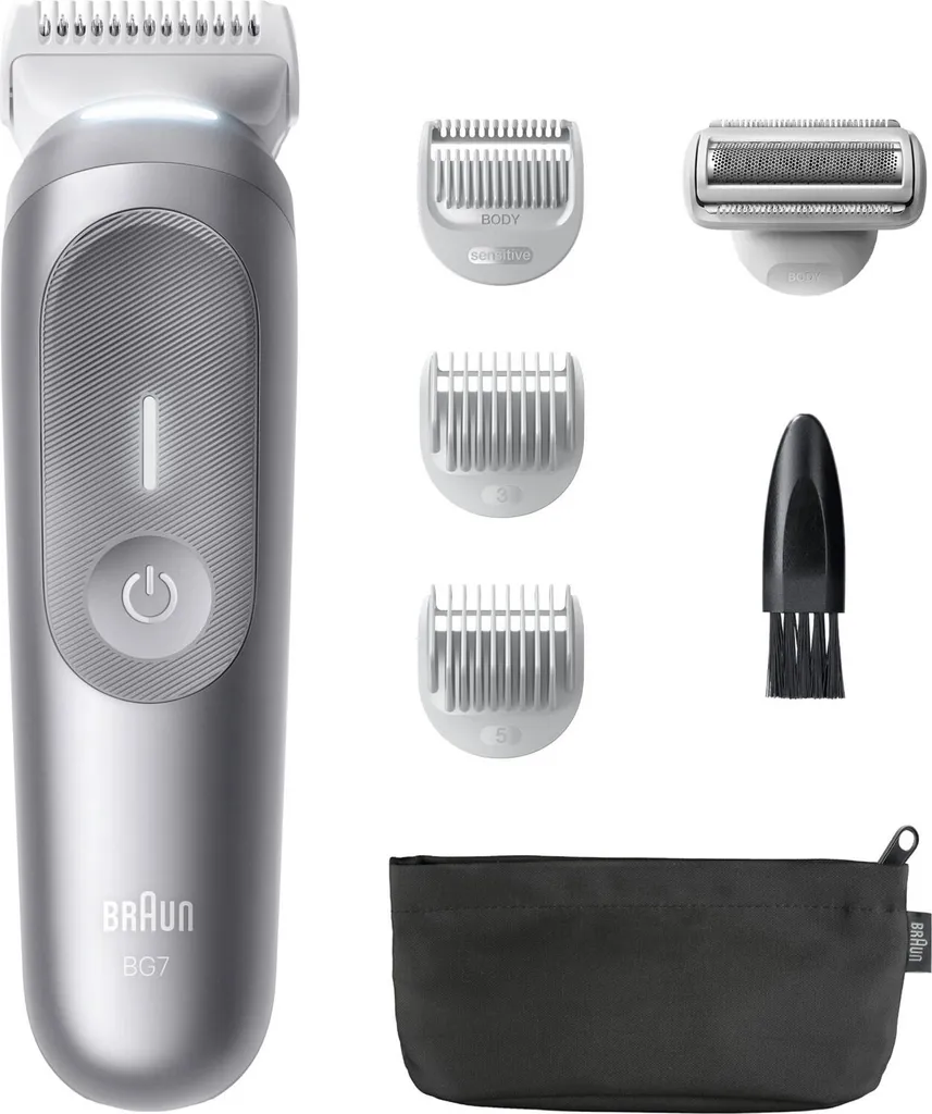 Braun Series 7 BG7550 Tondeuse Corps Homme Précise et Douce