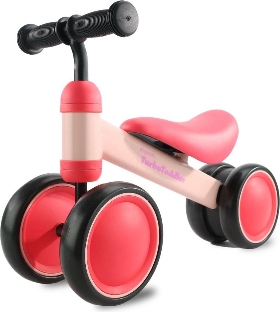 LifeGoods Laufrad - Spielzeug ab 1 Jahr - Jungen und Mädchen - Kinder Lauflernrad - Kinderlaufrad - Rosa