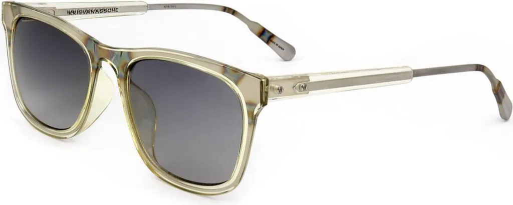 Lunettes soleil homme légères anti-fatigue KVA59 Clear Kris Van Assche