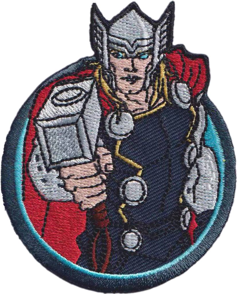 Mono Quick 1809x Avengers Bügelbild, Patch, Marvel Hulk Iron man Thor Captain America : 18094 - Thor Motiv: 18094 - Thor