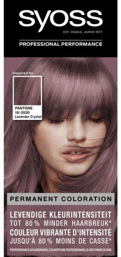 Syoss Color Baseline Pantone 8-23 Lavender Crystal (1 sada) Obrázek produktu 