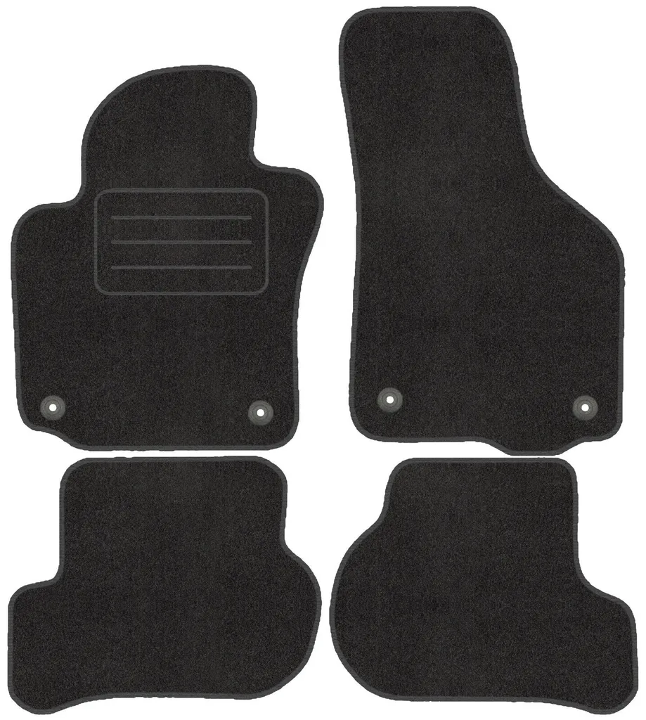 Set Tappetini Velluto SEAT TOLEDO III (2004-2009) | Qualità Premium Su Misura