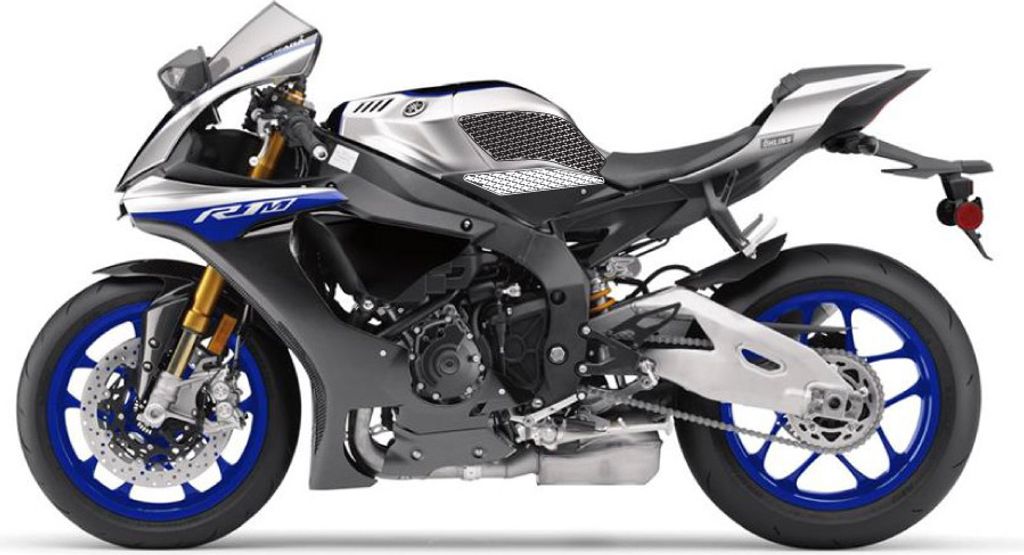 Stompgrip schwarz, Yamaha YZF-R1 / M, 2015-22 YZF-R1 RN49