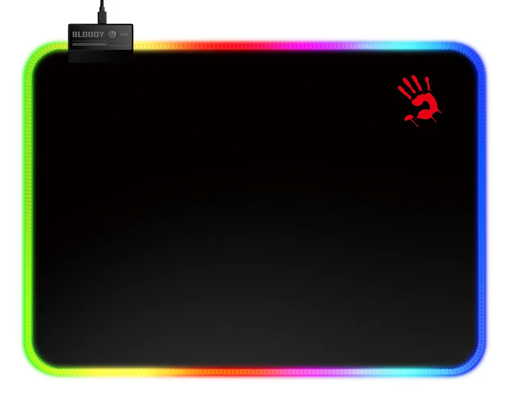 Bloody MP-35N A4tech Tapis de Souris Gaming RGB 350x250mm Performance