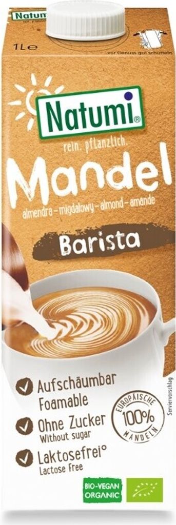 Barista Mandľový Nápoj NeobsahujeCukor 1 L - Natumi Obrázok produktu