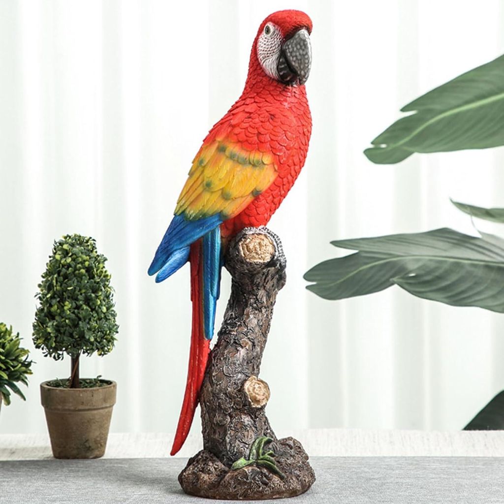 27cm Papageienstatue aus Produktbild 