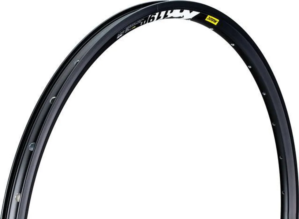 Jante de vélo VTT 26 pouces Mavic XM 119 Disc 32H Noire haute résistance