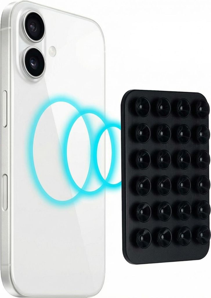 Selencia MagSafe support de téléphone à ventouse - Noir Image du produit 