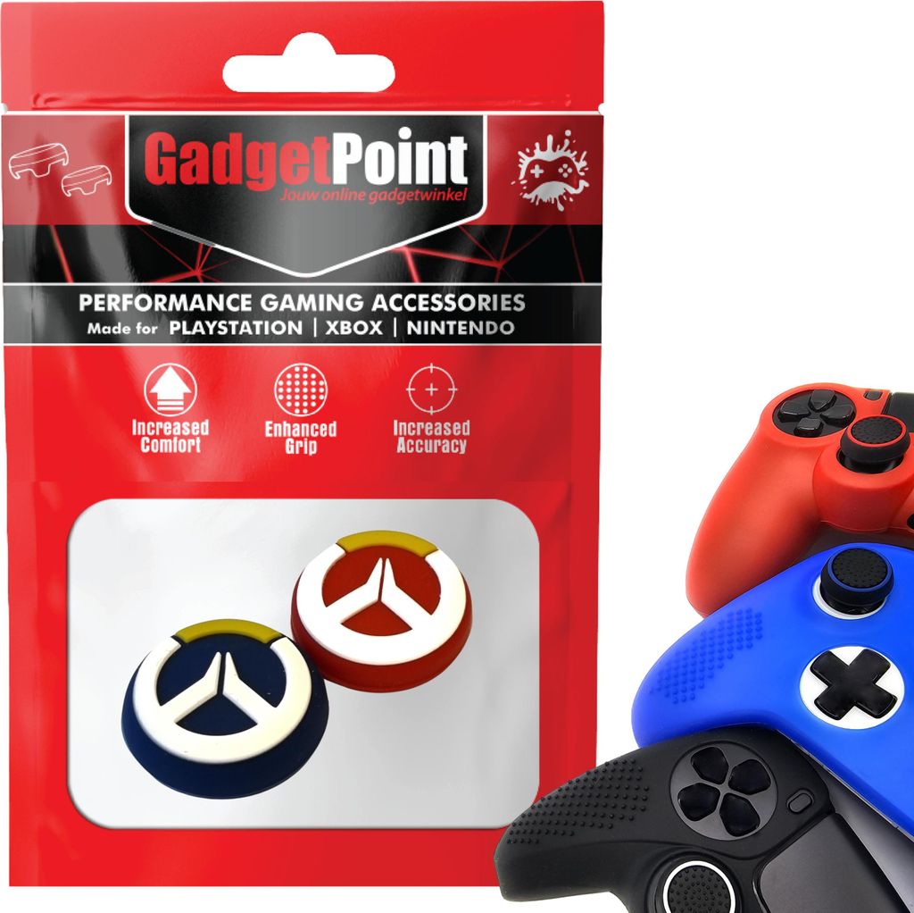Thumbgrips - Thumb Grips voor PlayStation, PS5, Xbox X/S, One & Switch Pro Controller - Gaming Thumbgrips - Performance Anti-Slip Thumbsticks - Bes...