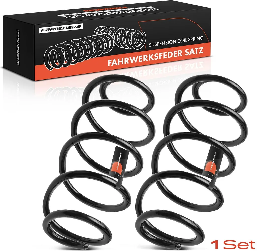 2 Ressorts de Suspension Arrière Frankberg pour Suzuki Swift IV FZ NZ