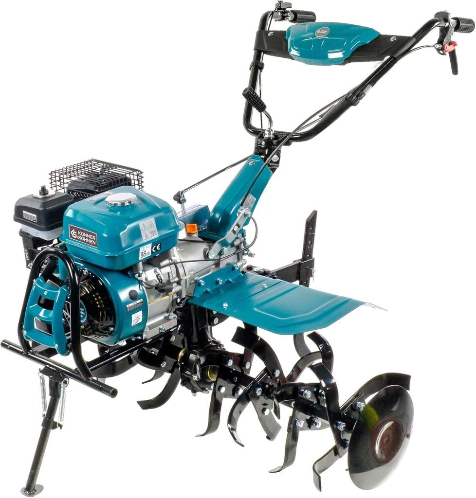Könner & Söhnen KS 7HP-1050G Benzin-Bodenhacke Motorhacke Gartenfräse ≤108 cm