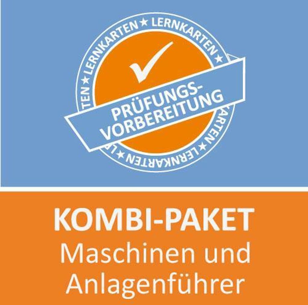 Kombi-Paket Maschinen und Anlagenführer