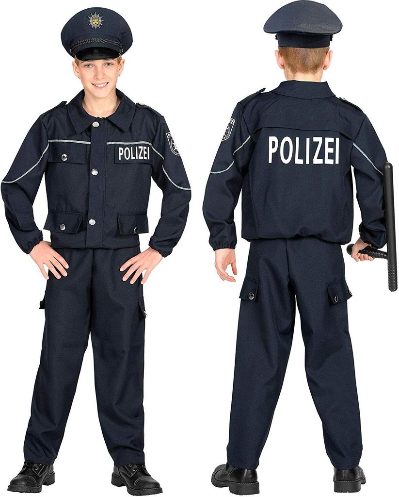 Polizist Henry Original Kinderkostüm Produktbild 