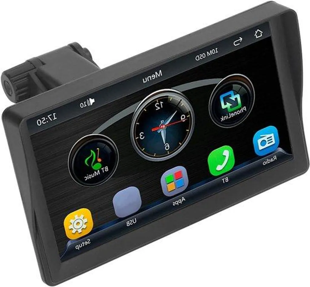 Lecteur multimédia de voiture HD avec Bluetooth et affichage de recul
