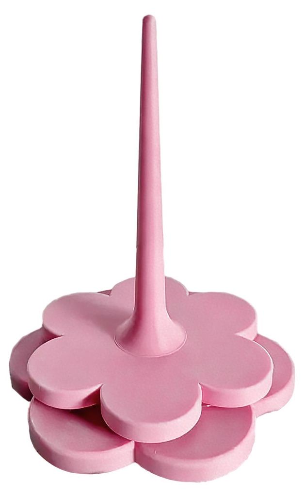 3D-gedruckter Blumen-Garnhalter zum Häkeln und Stricken, verwicklungsfreier Garnknäuelspender, leichtgängiger Garnspinner für Bastlerinnen