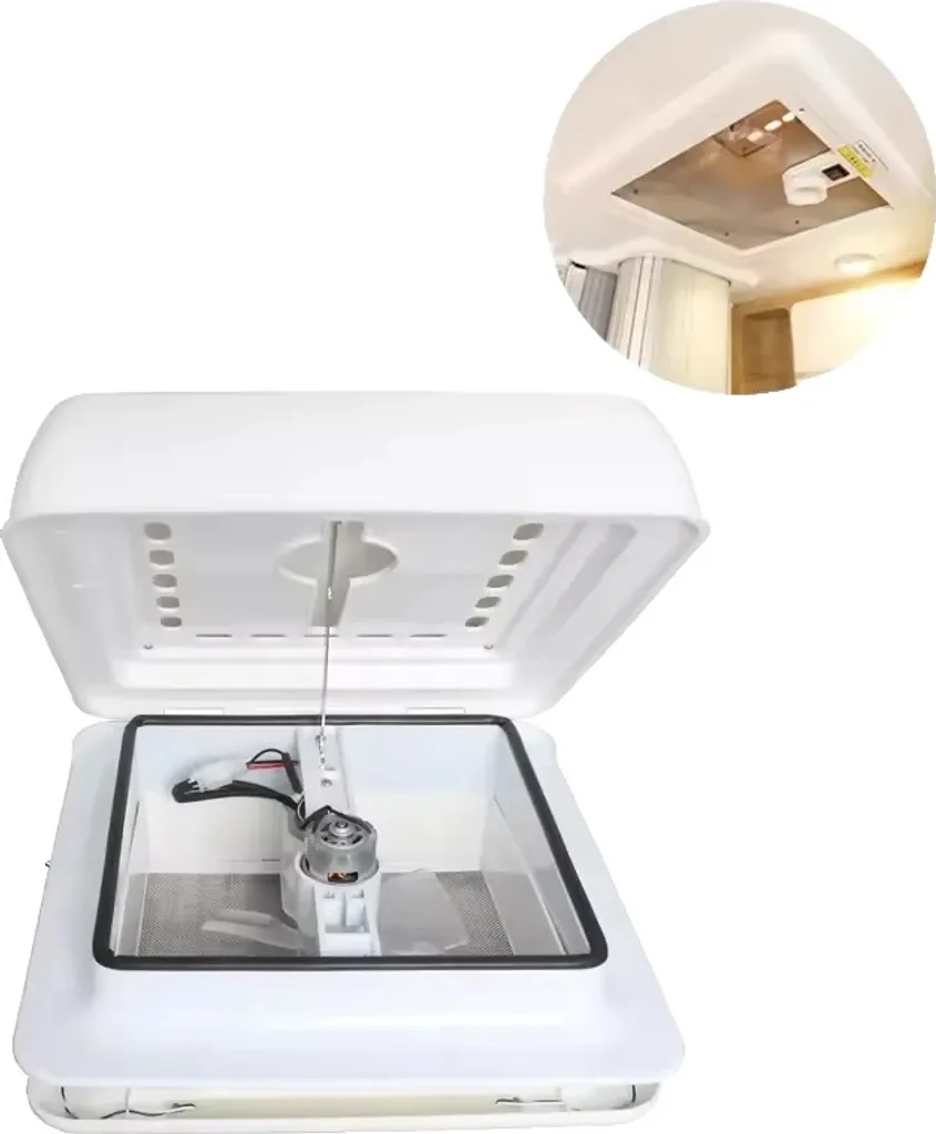 Lanterneau ventilateur pour camping-car avec dôme robuste et silencieux