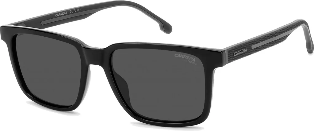 Lunettes de soleil sport Carrera C Sport 13/S monture rectangulaire noire