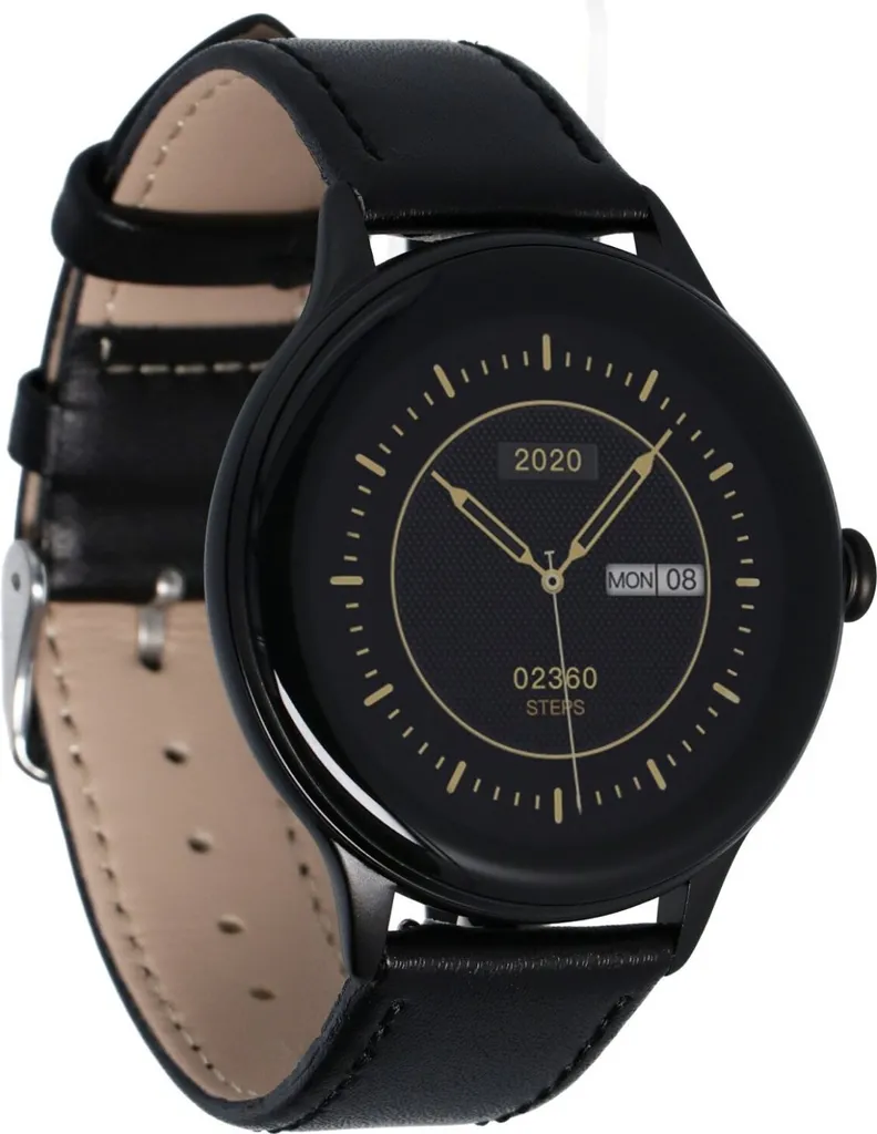 Ne manquez plus d'appels avec la Maxcom Visionary Fit Pro Smartwatch noir