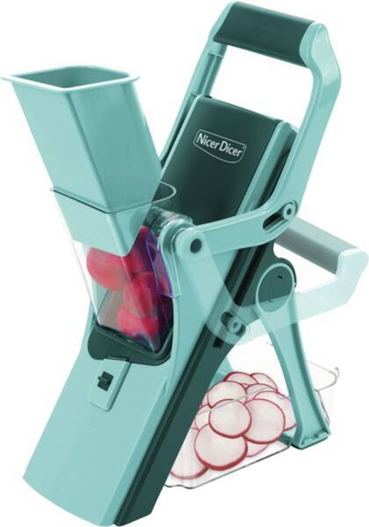 Genius Hobel Nicer Dicer Mando, Set 10-tlg. Grün Produktbild 
