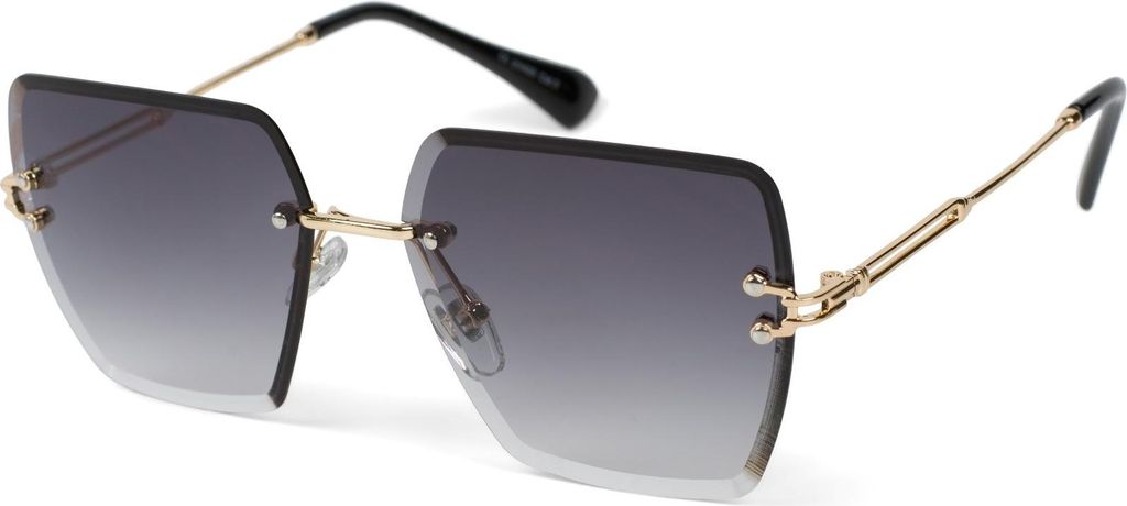 styleBREAKER Damen Sonnenbrille ohne Rahmen mit eckigen Produktbild 