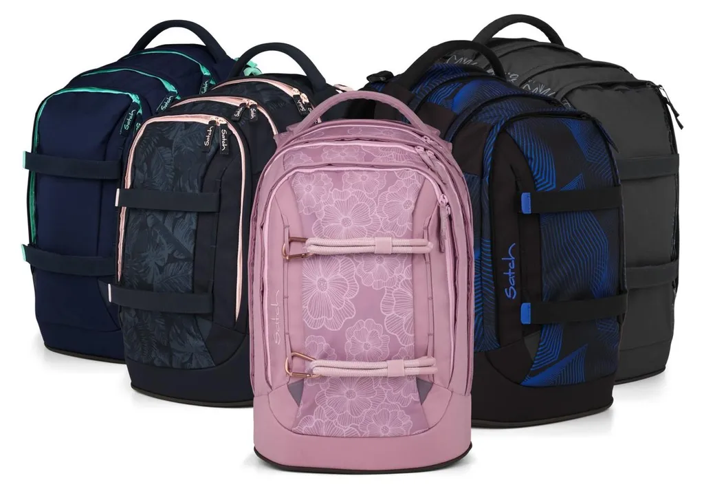 Sac d'école Satch Pack Magnolia Dream - Solution pour le mal de dos - 7
