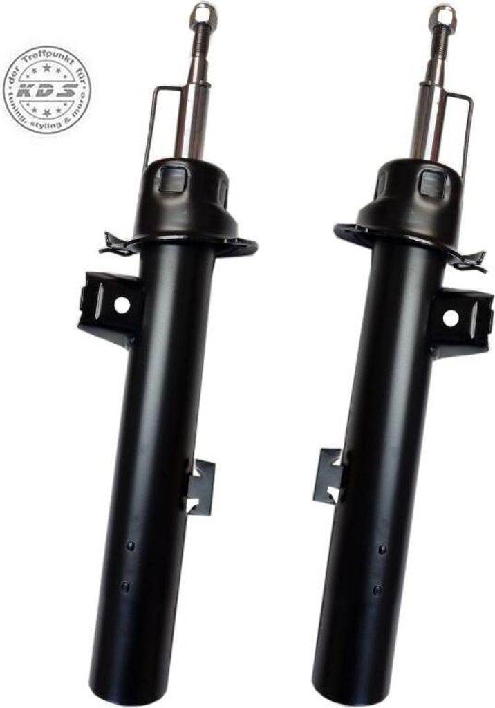 2 Premium Serien Stoßdämpfer Set Gas vorne komplett paßt für BMW 1er E81 E82 E87 E88