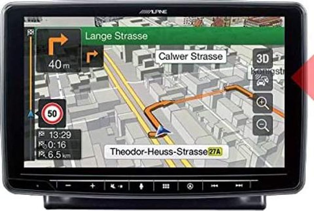 Alpine INE-F904S907 | Navigationssystem mit 9-Zoll Touchscreen für Mercedes Sprinter W907, 1-DIN-Einbaugehäuse, DAB+, Apple CarPlay und Android A...